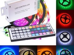 CONTROLER METAL LED RGB 44 TASTE, 12-24V / 24A